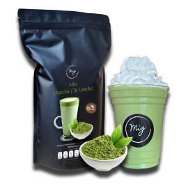 Té Verde Matcha en Polvo Sin Lactosa 900g Ideal para Latte y Frappé
