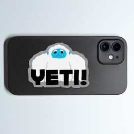 Yeti - Sticker, 3" Vinyl Sticker, Water Proof, Fade Proof, Laptop Sticker, Water Bottle Sticker