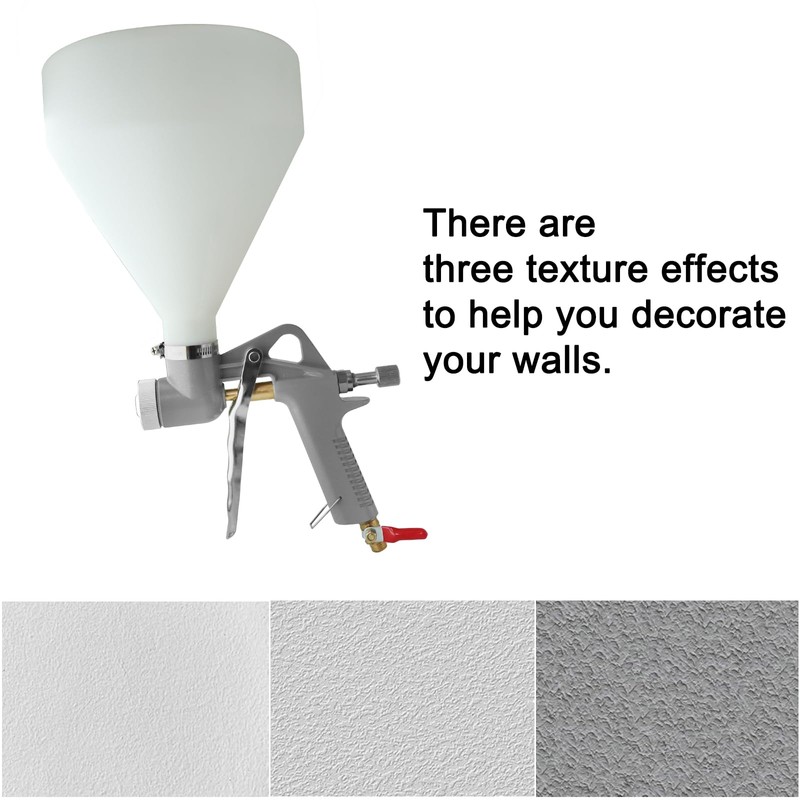 Drywall Wall Painting Sprayer,1.5 Gallon Paint Texture Tool Air Hopper