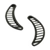 Quarter Vent Grilles, Black, For Beetle 71-74, Compatible with Dune Buggy