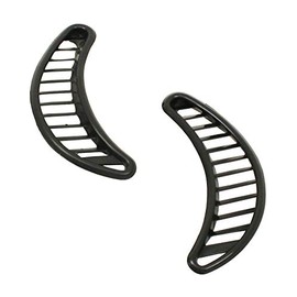 Quarter Vent Grilles, Black, For Beetle 71-74, Compatible with Dune Buggy