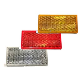 Orange Square Shaped Reflector, 10 Sheets Set * Registration Supported *