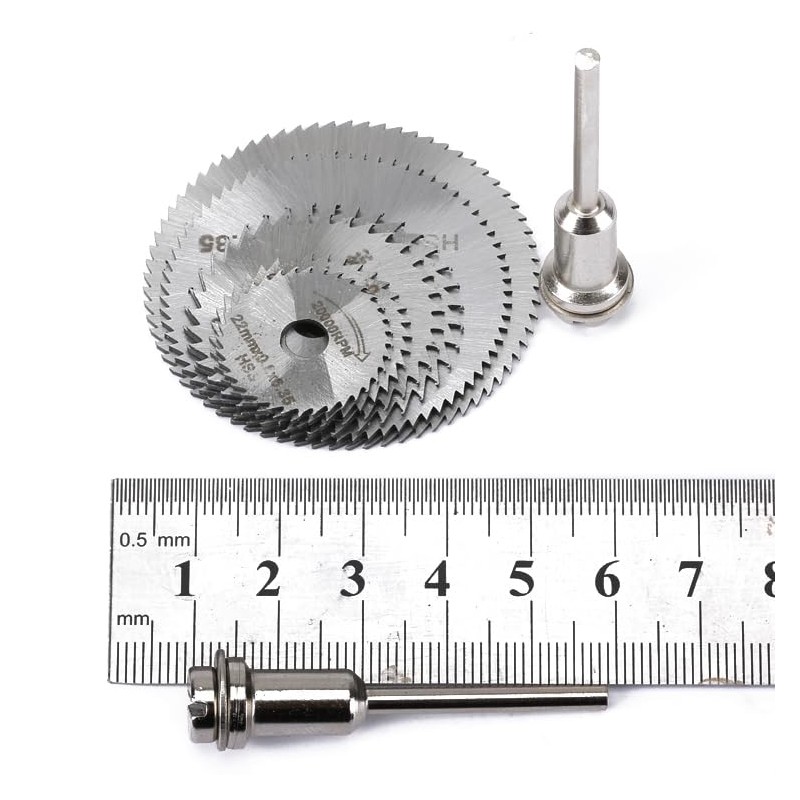 Mini HSS Circular Cutting Saw Blade Wheel Kit For Dremel