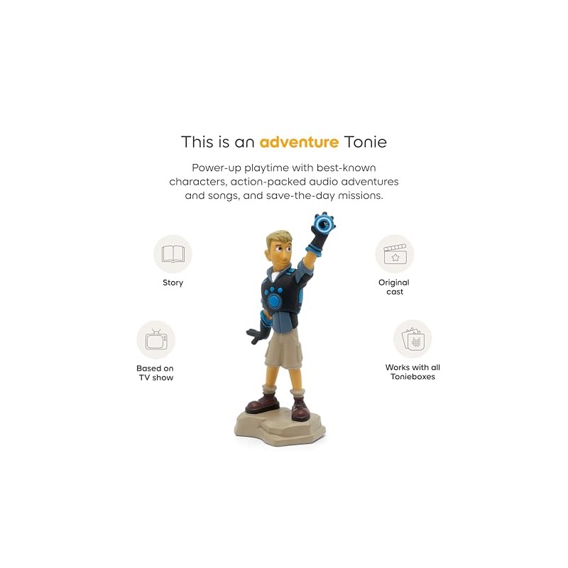 Tonies Wild Kratts: Martin - Figura de juguete de audio