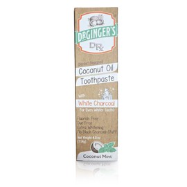Dr. Ginger's Coconut Oil Charcoal Toothpaste