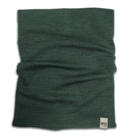 Minus33 Merino Wool Midweight Neck Gaiter Forest Green One Size