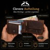 Hodalump Genuine Leather Men's Wallet in Gift Box with RFID