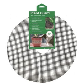 Plant Guard (16" Diameter, 2-Pack) | Cuttable Flower Grid | Plant Covers from Animals | Soil Cover Protector to Keep Baby from Dirt & Pet Digging | Indoor or Outdoor Use