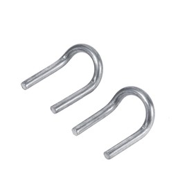 VOBOR Expansion Chambers Springs, Motorcycle Muffler Exhaust Pipe Springs Silver Tone, Motorcycle Exhaust Pipe Spring Hooks for Universal Motorcycle
