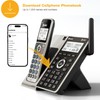 AT&T BL3107-3 3-Handset DECT 6.0 Cordless Home Phone with Bluetooth,