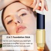 2-in-1 Multi-Purpose Moisturising Foundation Stick, Full Coverage Foundation Stick, Lightweight