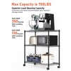 Simple Deluxe Heavy Duty 3-Tier Storage Shelves 750Lb Capacity, 24.02"