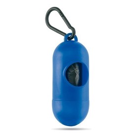 eBuyGB Cylinder Dog and Pet Waste Bag Holder, Blue