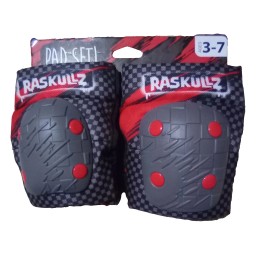 Raskullz Knee Pad and Elbow Pads  Ages 3 to 7  #2111  NEW