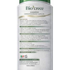 Shampoo Bio3crece Ozonizado Vitamina Romero 300ml