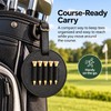 Golf Tee Belt Clip Holder for Easy Tee Access –