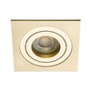 InLight INL-38617-POLBRS Pasto Tilt Downlight, IP20, Satin Brass, Square, Single