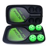Toolzia Pickleball Paddle Bag Protective Cover Case Fits 2 Paddles