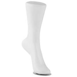 ULTECHNOVO Vinyl Foot Mannequin Model for Men and Women, Realistic Sock Display with Iron Frame, Sturdy and Seamless Design, Ideal for Showcasing Various Socks