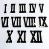 Phocaea Set of 12 Pcs Mini Roman Mirrored Acrylic Numerals