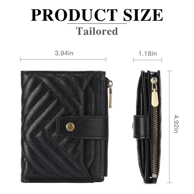 FALAN MULE Women's Small Purse with RFID Blocking, Women's Mini