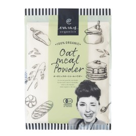 Organic Oatmeal Powder, 21.2 oz (600 g), Organic, Additive-free, Whole Grain Powder, Oats, Powdered