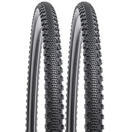 YUNSCM 2-PCS 700 Bike Tires 700X45C/(47-622) Compatible with Gravel Bike 700x43C 700x44C 700 x 45C 700x46C 700x47C Bicycle Tires (Y-1295)