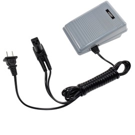 HQRP Foot Controller compatible with Singer 979314-031 988274-090 362095-001 619494-001 619494-002 362307-003 979314-013 Sewing Machine Pedal Speed Power Cord