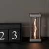 Touch Table Lamp for Bedroom, Small Bedside Lamp, Modern Technological