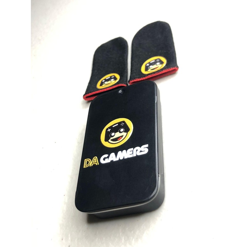 DA GAMERS Dedales Gamer Premium Guantes para Dedo Fibra de