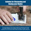 AccuSharp Compact Pull-Through 2-Stage Knife Sharpener, Repairs & Restores Kitchen
