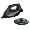 OMAIGA Cordless Iron for Clothes, 1500W Steam Iron Rapid Heating,