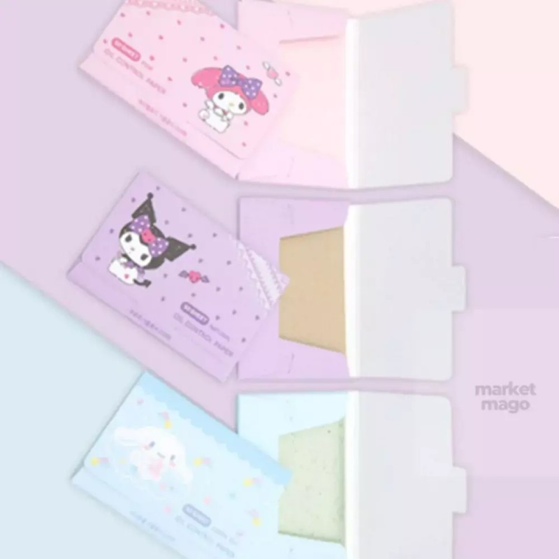 Sanrio 엠다인Z 산리오기름종이 50매 뷰티소품 [쿠로미] MDAINZ Sanrio Oil Paper