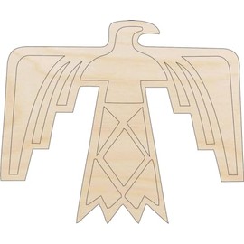 Bird Eagle - Laser Cut Out Unfinished Wood Craft Shape BRD224 26" / 1/4" thick
