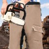 Chainsaw Chaps Oxford Cloth Polyester Fiber 5 Layers Reusable Lightweight