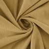 Archaeo Washed Cotton Twist Tab Curtain, 52" x 84", Mustard
