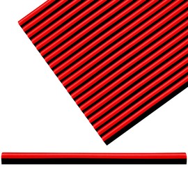 Jagowa 20PCS Car Air Outlet Trim Strip Car Interior Decoration Air Conditioner Strip Vent Outlet Trim(Red)