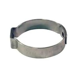 Generic Irrigation Sprinkler Poly Pinch Clamp for 1/2"" Pipe and Fittings - 50 Pack - Stainless Steel 210R