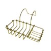 Kingston Brass CC2162 Clawfoot Tub Rim Soap and Sponge Holder,
