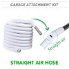 OVO Central Vacuum Garage Kit, with 30ft Straight air Hose,