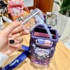 Kawaii Straw Water Bottle: Dual-Nozzle, Durable TRITAN, Fun Color Options,