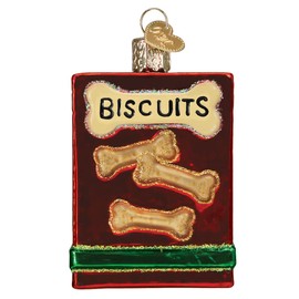 Old World Christmas Doggy Treats Glass Blown Ornament for Christmas Tree