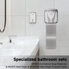 AIKE Durable Stainless Steel Hand Dryer Wall Splash Guard Backsplash