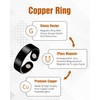 Jecanori 3X Magnetic Bracelet for Men and Copper Ring with