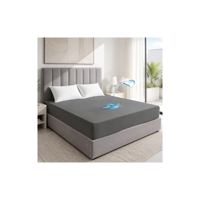 Protector de Colchón y Cubre Colchón 100 Impermeable y Suave