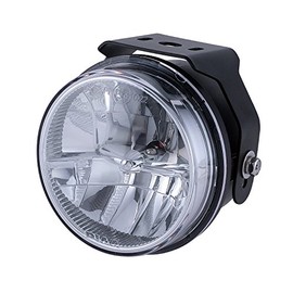 PIAA MLL1 Motorcycle Fog Lamp, LED, 6000K, Additional Lamp, Diameter 3.5 inches (90 mm), Multi Reflector, 12 V8W, LP530, IPX7, Compatible with Vehicle Inspections, Pack of 1