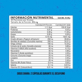 Suplemento Platinum Apoyo Próstata Con Ciruelo Africano Hh Sabor Sin sabor