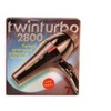Turbo Power Twinturbo 2800 Coldmatic Hair Dryer, Black, 1 Count