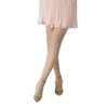 Rex Fit Sheer Pantyhose with Toe Large Medium Beige Class