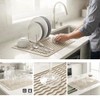 MicoYang Silicone Dish Drying Mat - Quick-Dry Non-Slip Counter Pad